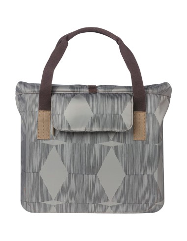 Basil shoppertas Elegance chateau taupe 20-26L