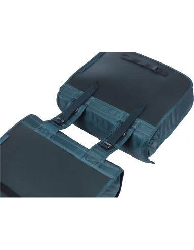 Basil fietstas dubbel Elegance estate blue 40-49L