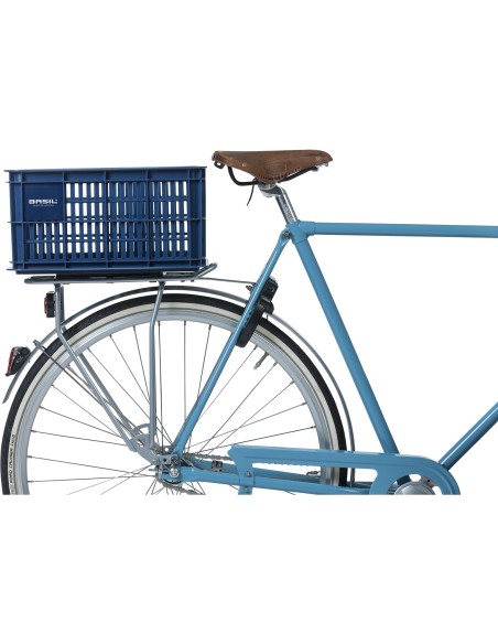 Basil fietskrat S bluestone 17.5L recycled