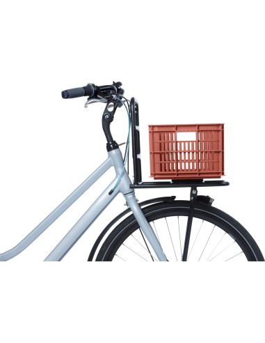 Basil fietskrat S terra red 17.5L recycled