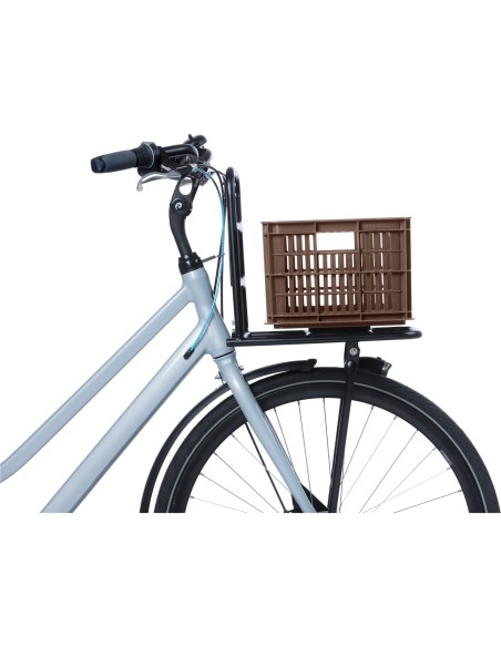 Basil fietskrat S brown 17.5L recycled
