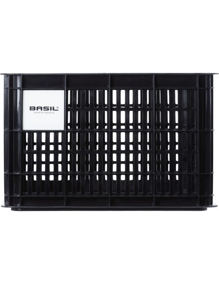 Basil fietskrat M 29.5L recycled zwart