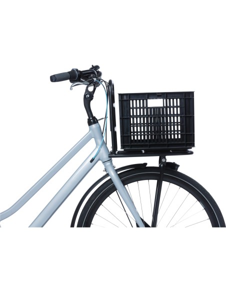 Basil fietskrat M 29.5L recycled zwart