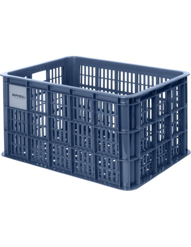 Basil fietskrat L bluestone 40L recycled