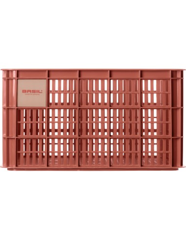 Basil fietskrat L terra red 40L recycled