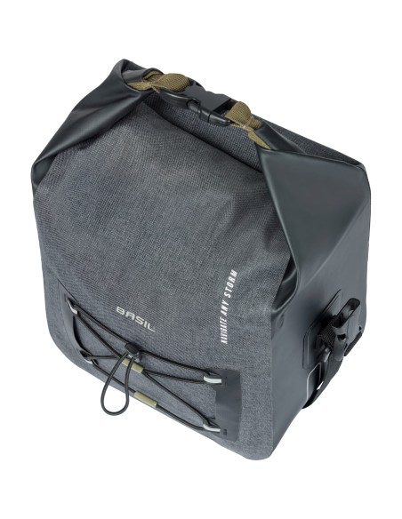 Basil stuurtas Navigator Storm zwart KF 10-11L