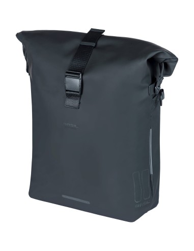 Basil schoudertas SoHo MIK Side night zwart 17L