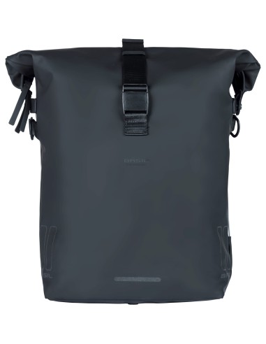 Basil schoudertas SoHo MIK Side night zwart 17L