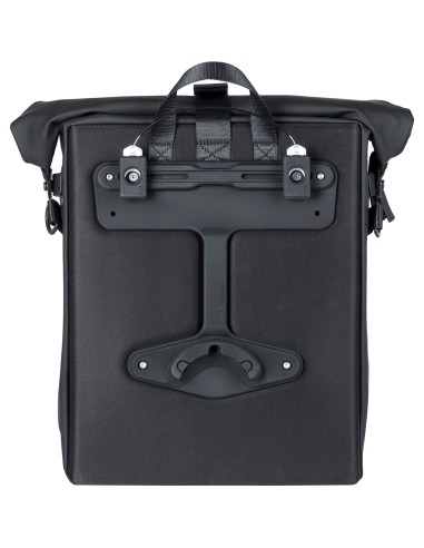 Basil schoudertas SoHo MIK Side night zwart 17L