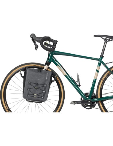 Basil fietstas enkel Navigator Storm M zwart 12-15L
