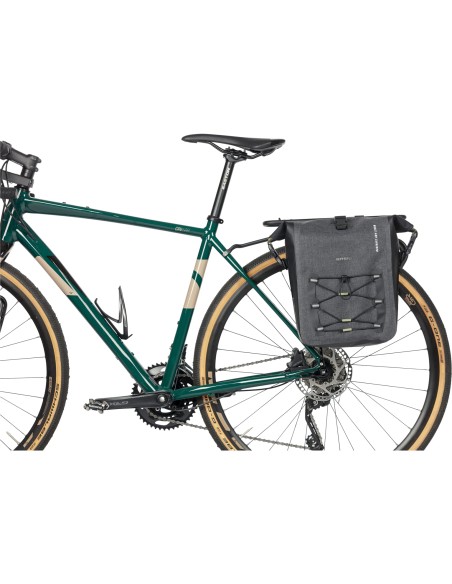 Basil fietstas enkel Navigator Storm M zwart 12-15L