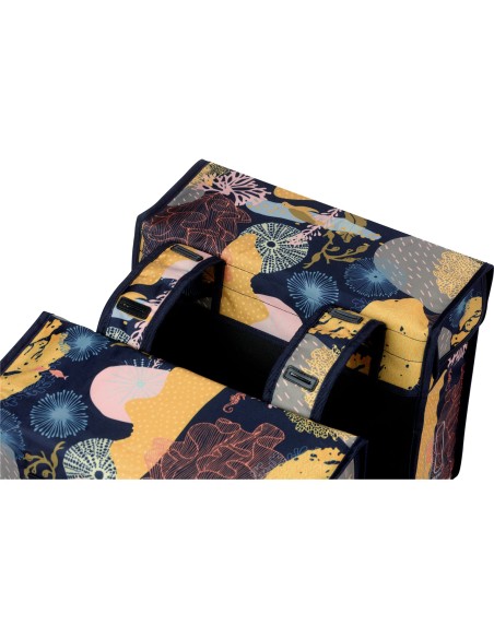 Basil fietstas dubbel Mara XL Reef night bleu 35L