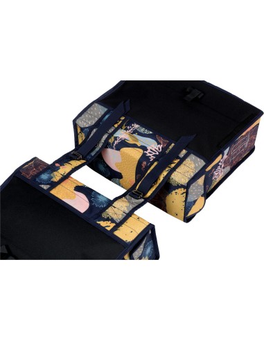 Basil fietstas dubbel Mara XL Reef night bleu 35L