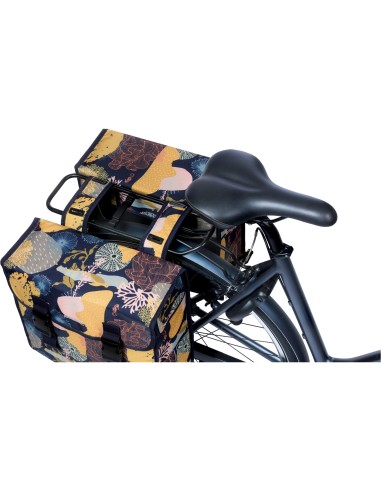 Basil fietstas dubbel Mara XL Reef night bleu 35L
