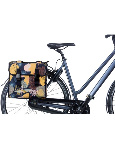 Basil fietstas dubbel Mara XL Reef night bleu 35L