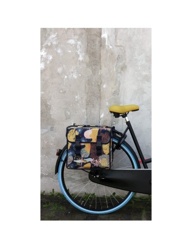 Basil fietstas dubbel Mara XL Reef night bleu 35L