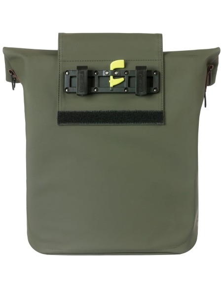 Basil shoppertas City moss green 14-16L