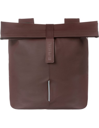 Basil fietstas dubbel City roasted brown 28-32L