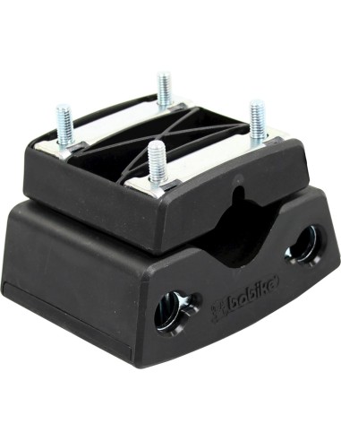 Bobike bevestiging voor montagebeugel 1 punts zwart