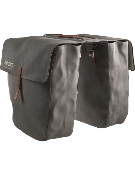 Brooks fietstas dubbel Brick Lane Panniers Grey 30L