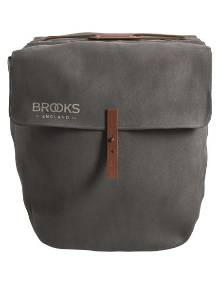 Brooks fietstas dubbel Brick Lane Panniers Grey 30L