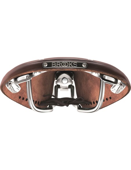 Brooks zadel B17 Carved Antique Brown