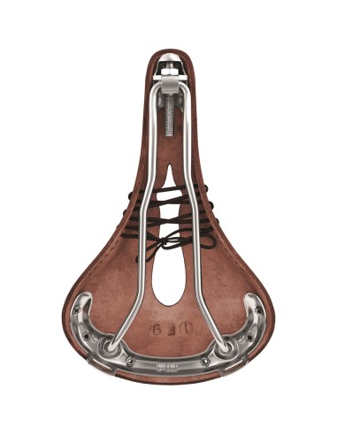 Brooks zadel B17 Carved Antique Brown