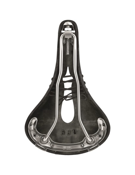 Brooks zadel B17 Carved Black