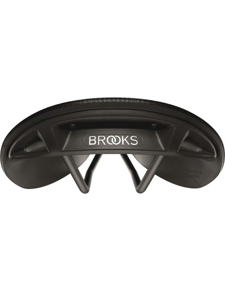 Brooks zadel C17 Carved Cambium All Weather zwart