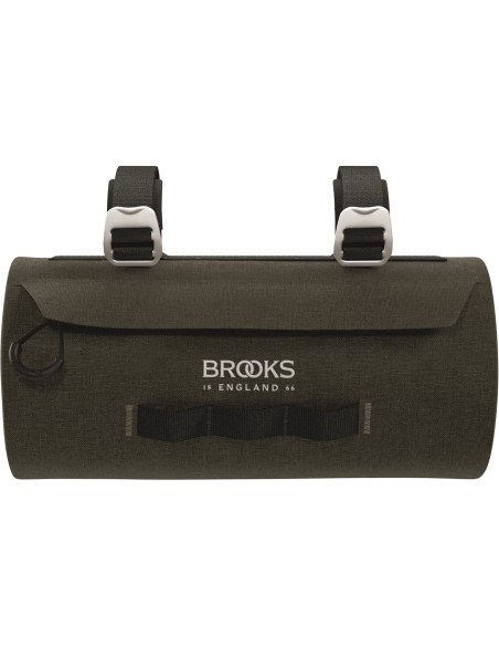 Brooks stuurtas Scape Handlebar Pouch Mud Green 3L