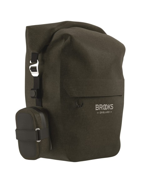 Brooks fietstas enkel Scape L Mud Green 18-22L