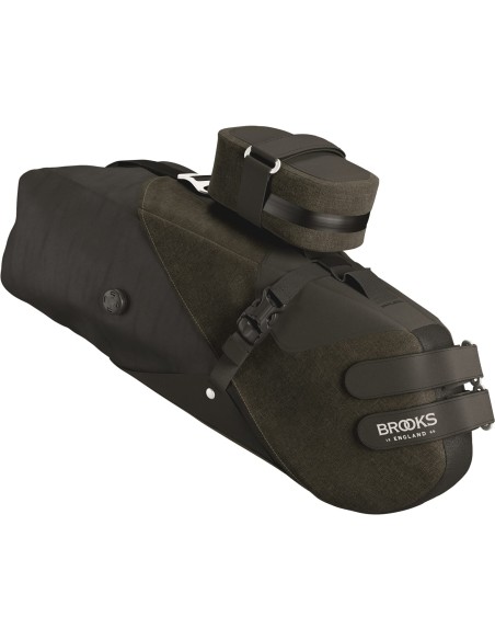 Brooks zadeltas Scape mud green