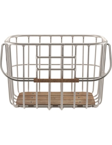 Brooks mand Hoxton Basket 25L Aluminium