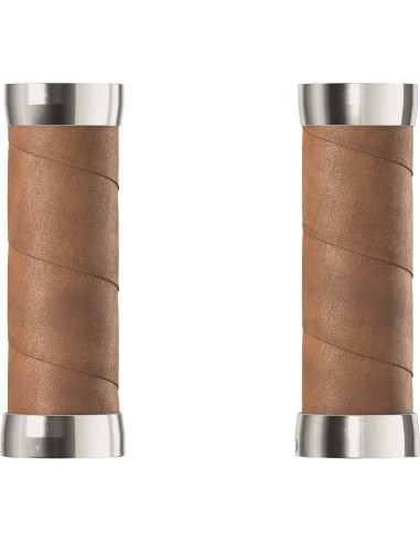 Brooks handvatten Slender Leather grips 100mm honey