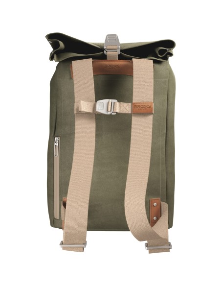 Brooks rugtas Pickwick M Cotton Canvas Sage Green 26L