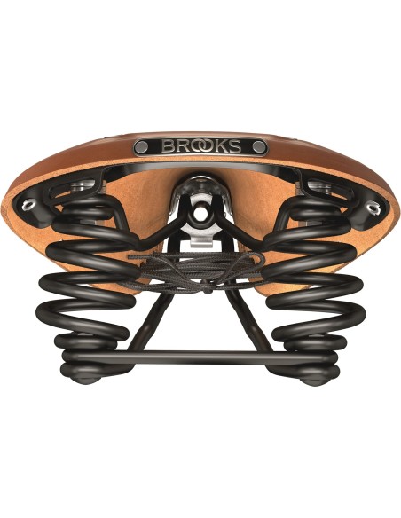 Brooks zadel Flyer Carved Honey