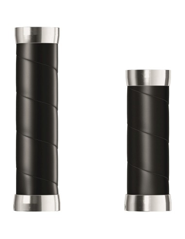 Brooks handvatten Slender Leather grips 100/130mm black