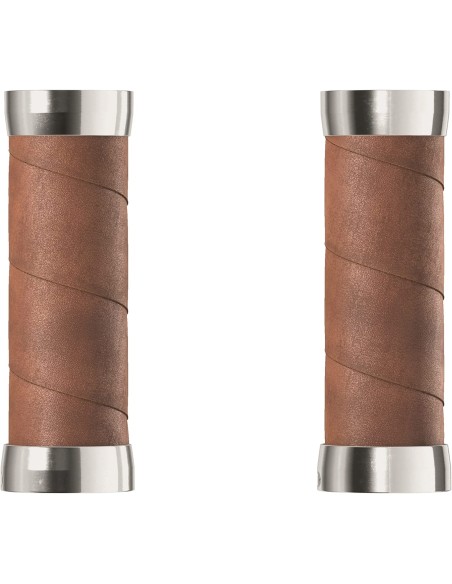 Brooks handvatten Slender Leather grips 100mm aged