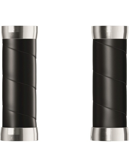 Brooks handvatten Slender Leather grips 100mm black