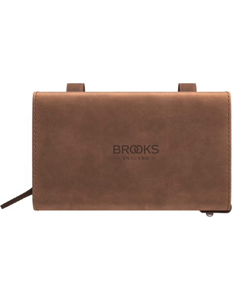 Brooks zadeltas D-Shaped Dark Tan 1L