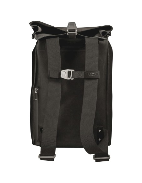 Brooks rugtas Pickwick M Reflective Leather Black 26L