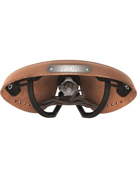 Brooks zadel B17S Softenet short dark tan