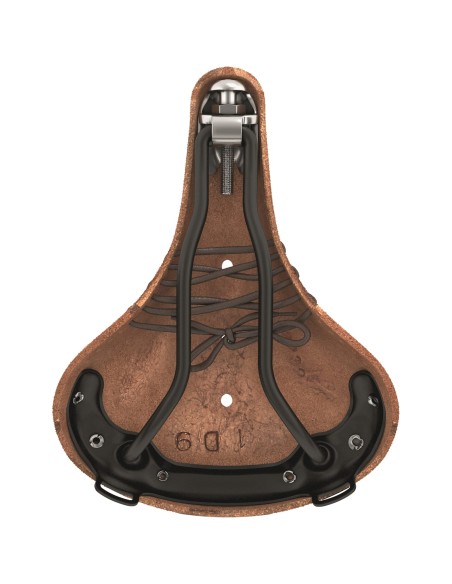 Brooks zadel B17S Softenet short dark tan
