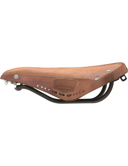 Brooks zadel B17S Softenet short dark tan