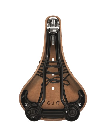 Brooks zadel B396 Flyer aged heren bruin