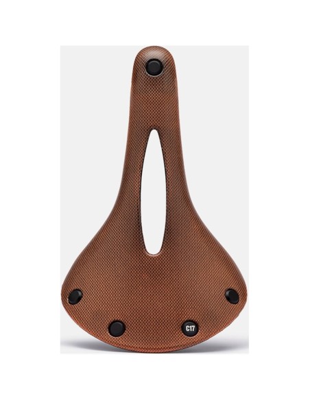 Brooks zadel C17 Carved Orange
