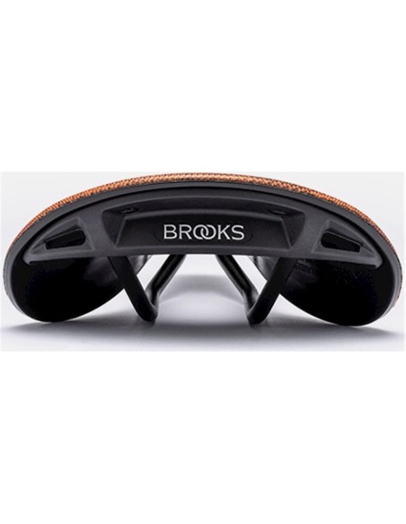 Brooks zadel C17 Carved Orange