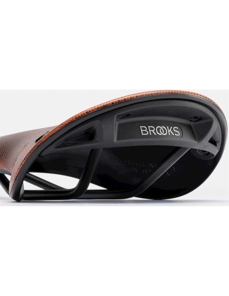 Brooks zadel C17 Carved Orange