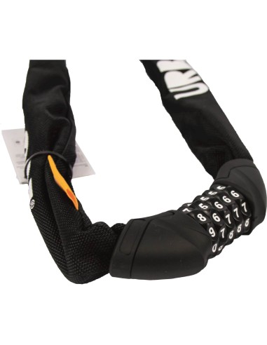 Urban Proof kettingslot code 100/8 Recycled zwart