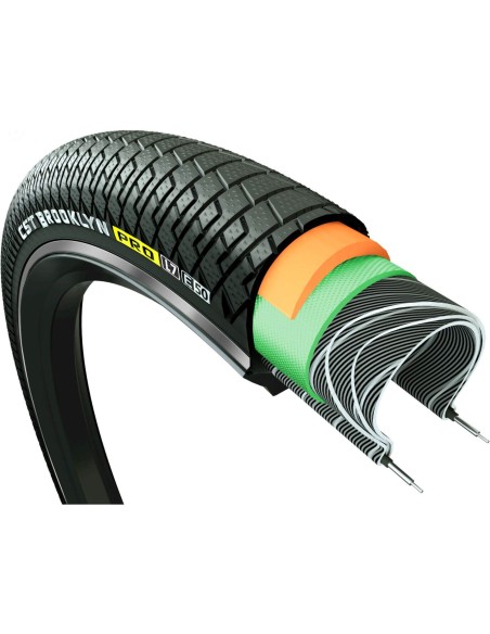 CST btb Brooklyn Pro 55-406 zwart refl
